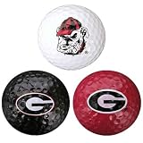 Georgia Bulldogs 3 Pack Golf ball Set