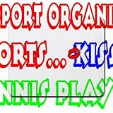 Support Organized Sports Kiss A Tennis Player Mousepad