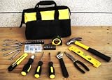 MVP Homeowner's 45-Piece Tool Set with 36-Pocket Carry Case - Lifetime Warranty
