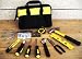 MVP Homeowner`s 45-Piece Tool Set with 36-Pocket Carry Case - Lifetime Warranty