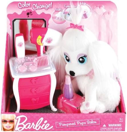 Barbie Pampered Pups Salon Plush