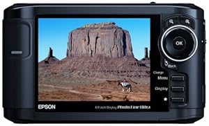 Epson P-5000 80GB Multimedia Storage Drive, Viewer, and Audio-Video Player w/ 4-Inch LCD