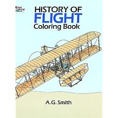 History of Flight (Colouring Books)