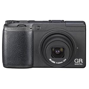 Ricoh GR Digital 2 Digitalkamera (10 Megapixel, 6,9 cm (2,7 Zoll) Display) schwarz