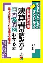 新会社法対応 決算書の読み方が面白いほどわかる本 (知りたいことがすぐわかる)