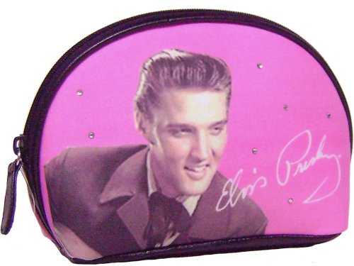 Elvis Presley Pink Cosmetic/accessories Case