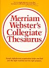 Websters Collegiate Thesaurus