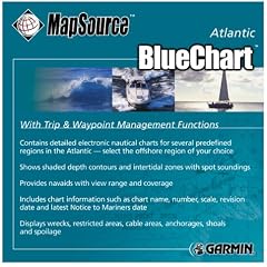 Garmin Bluechart Atlantik CD, inkl. einer Freischaltung einer Region