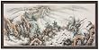 Asian D&eacute;cor & Gifts - 36" x 72" Mountain Top Landscape Oriental Brush Art Wall Screen Painting