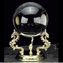 Dragon Holder with Clear Crystal Ball