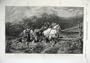 1867 Horses Escaping Fire Country Art Adolphe Schreyer