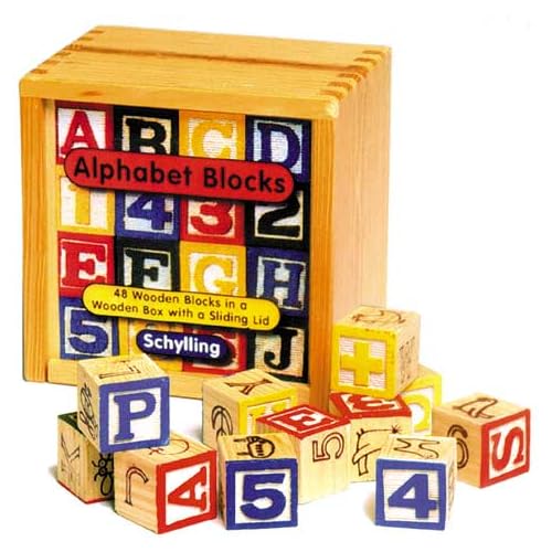 Schylling Alphabet Block