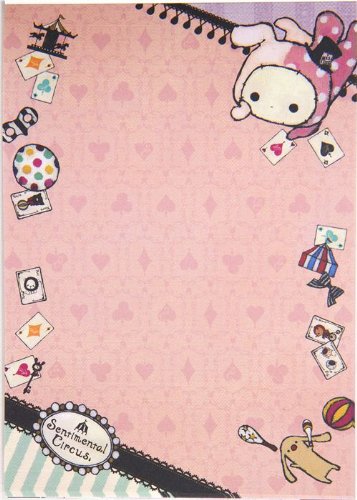 Imagen 4 de Bloc con conejo Sentimental Circus jugando a las cartas