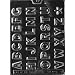 ALPHABET (A-Z) Letters & Numbers Candy Mold Chocolate