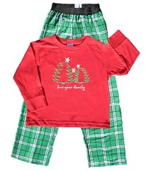 Great Price Christmas Trees Red Shirt Pant Set - Adult X-Large, L/S, KEL