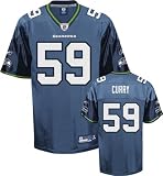 Aaron Curry Youth Jersey: Reebok Blue Replica #59 Seattle Seahawks Jersey
