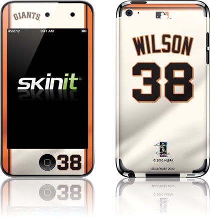 Skinit San Francisco Giants - Brian Wilson #38 Vinyl Skin for iPod Touch (4th Gen)