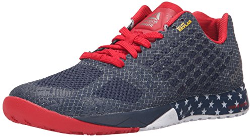 Reebok Women's R Crossfit Nano 5.0 Training Shoe, Americana/Collegiate Navy/Excellent Red/White/Pewter, 6 M US