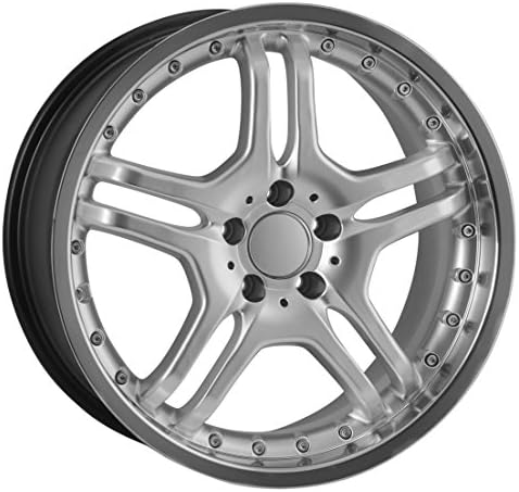 17 Inch Silver Mercedes Wheels AMG Style