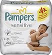 Pampers Feuchte Tücher Sensitive Vorteilspack, 224 Tücher