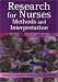 Book Research for Nurses: Methods and Interpretation