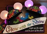 Disney Parks Glow With The Show World of Color Mickey Mouse Ears Hat (Comes Sealed) - Disneyland/California Adventures Exclusive & Limited Availability (One Mickey Hat Per Order)