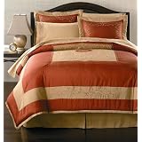 Corona Red Embroidered Queen by Victoria Classics