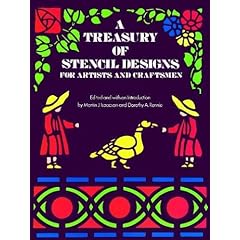 A Treasury of Stencil Designs for Artists and Craftsmen (Dover Books on Nature)