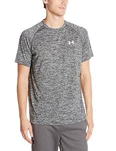 Under Armour Men's Tech Short Sleeve Tee, Black (001), Large