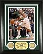 Paul Pierce Photo Mint W/ 2 24KT Gold Coins - Boston Celtics Plaque