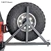 Warn 64337 Swing-A-Way Tire Carrier Kit For 1987-06 Jeep Wrangler Warn Rear Bumpers