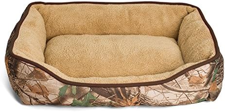 Ultra Soft Pet Bed, Fleece, Absolute Comfort For Your Small - Large Dog And Cat, Or Any Furry Friend. Oxford Fabric With Grip Fabric on The Bottom For Maximum Stability, 100% Recycled Polypropylene Fiber Filling. By Oakwood Mountain®
