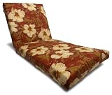Outdoor Living : Strathwood Teak-Chaise-Lounge Cushion, Donatella Lacquer