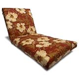 Strathwood Teak-Chaise-Lounge Cushion, Donatella Lacquer by Strathwood