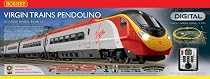 Hornby Virgin Trains R1076 Virgin Trains Pendolino 00 Gauge Digital (DCC) Train Set