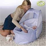 Pop-Up Travel Cot Deluxe Baby Blue