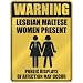 maltese12  - LESBIAN MALTESE WOMEN PRESENT PARKING SIGN MALTA