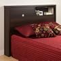 Prepac Series 9 Designer 2 Door Full / Queen Headboard in Espresso