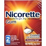 Nicorette 2mg Coated Cinnamon Surge 160 Pieces 51VXh9VQ0RL. SL160 Nicorette 2mg Coated Cinnamon Surge 160 Pieces