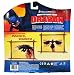 Spin Master Dreamworks Movie Series "How to Train Your Dragon" Exclusive 7 Inch Long Action Figure - NIGHT FURY with Fireball_s-2