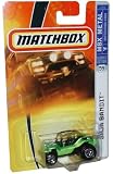 Mattel Matchbox 2007 MBX Metal 1:64 Scale Die Cast Car # 59 - Metallic Green Off-Road Double Seat Vehicle Baja Bandit