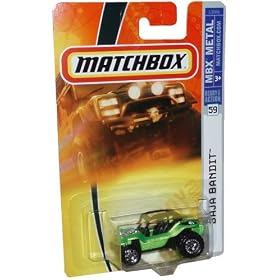 Mattel Matchbox 2007 MBX Metal 1:64 Scale Die Cast Car # 59 - Metallic Green Off-Road Double Seat... by MBX Metal