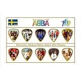 guitar accessories ABBA Premium Celluloid Guitar Picks Display Limited to 150 guitar accessories