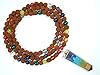 Energy Mala Rudraksha Beads Seven Gemstone Yoga Mala Pendant Meditation Gift