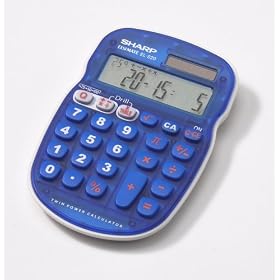 Sharp EL-25BBL Quiz Calculator by Sharp