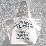 SUNDAY BEACH CRUISER Beach Cruising ランチバッグ(ナチュラル)