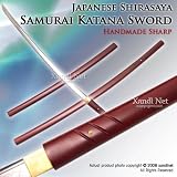 Handmade Razor Sharp Japanese Shirasaya Samurai Katana Sword