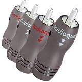 AudioQuest RCA male plugs - model RCA-800 - set of 4