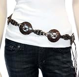Coconut shell belt, 