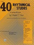 cover of 40 Rhythmical Studies for French Horn